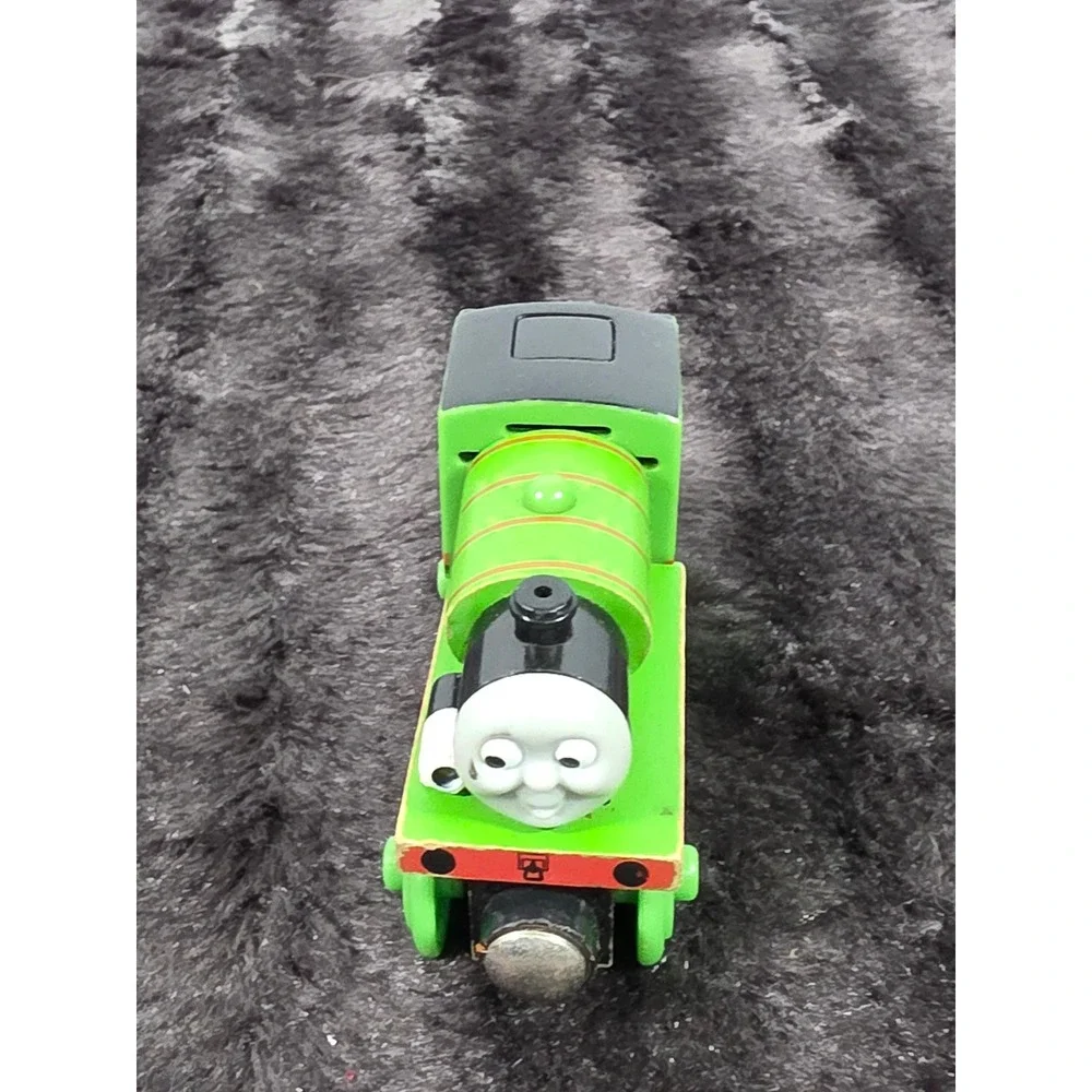 Thomas & Friends Wooden Railway Lights & Sounds Percy Green Engine No. 6 Toy